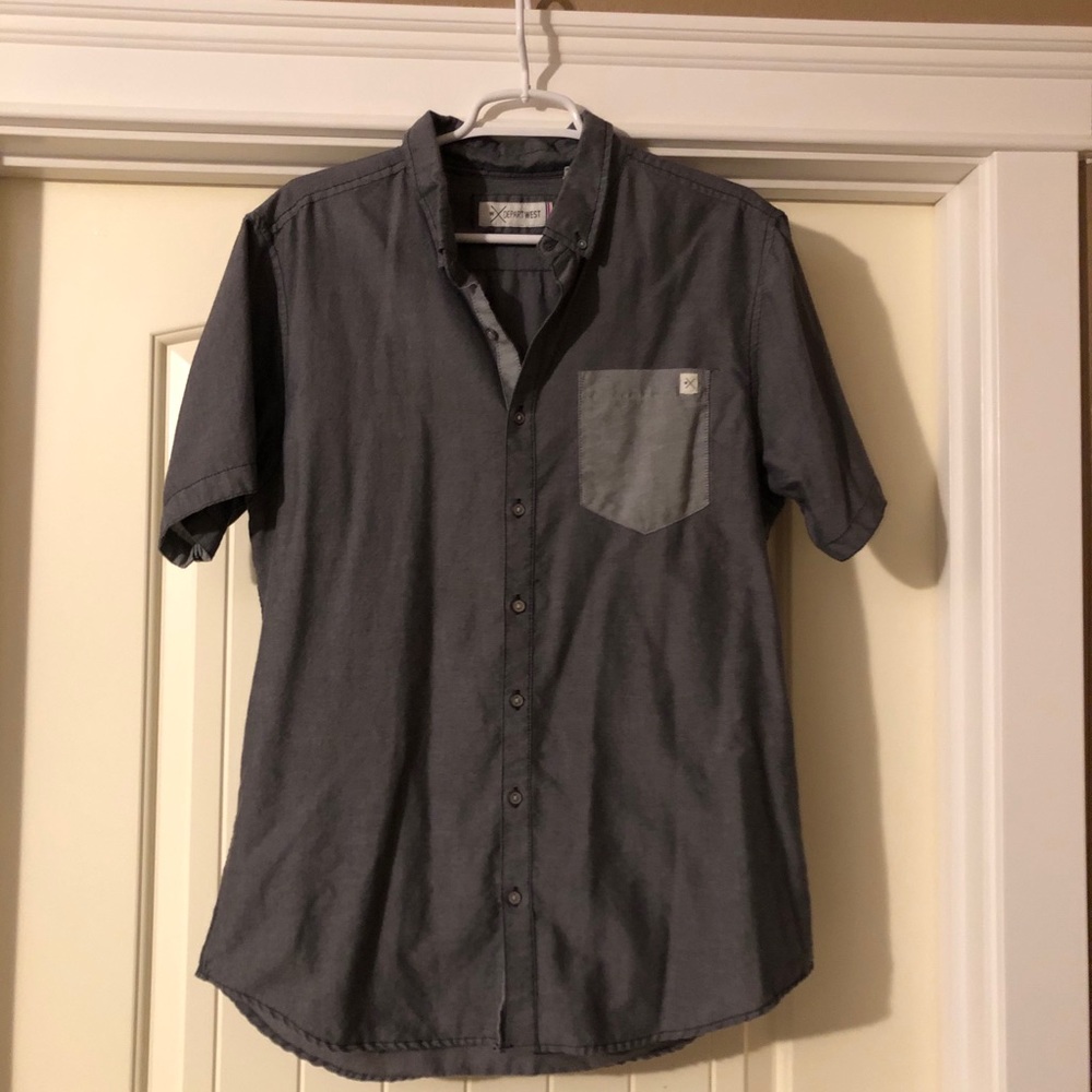 Men’s L Departwest|Buckle button down shirt